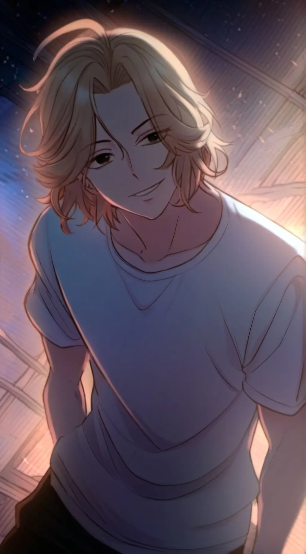 ai character: Manjiro Sano  background