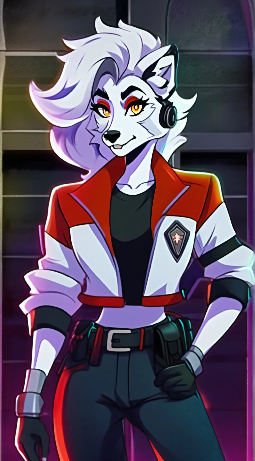 ai character: Roxanne Wolf background