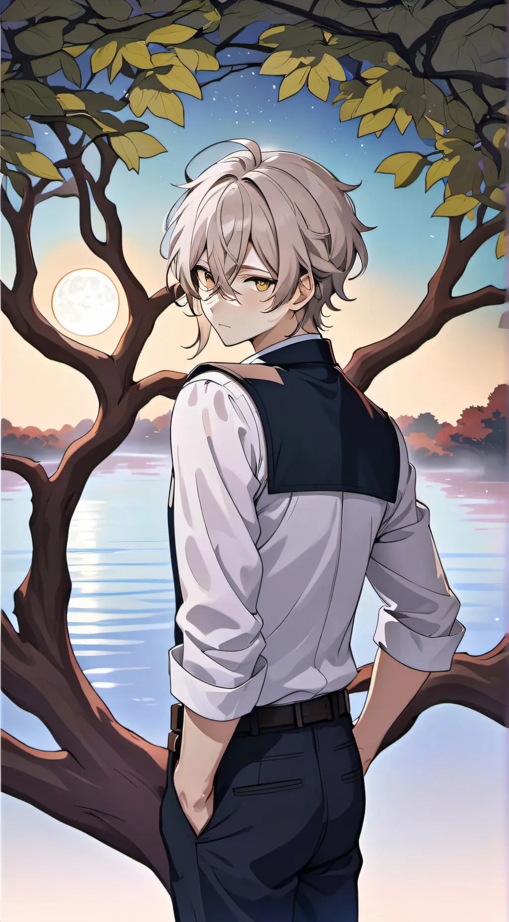 ai character: Aaron background