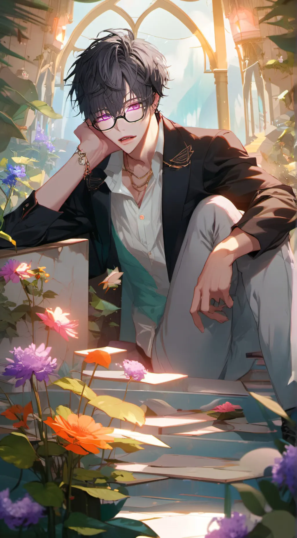 ai character: Mephisito  background