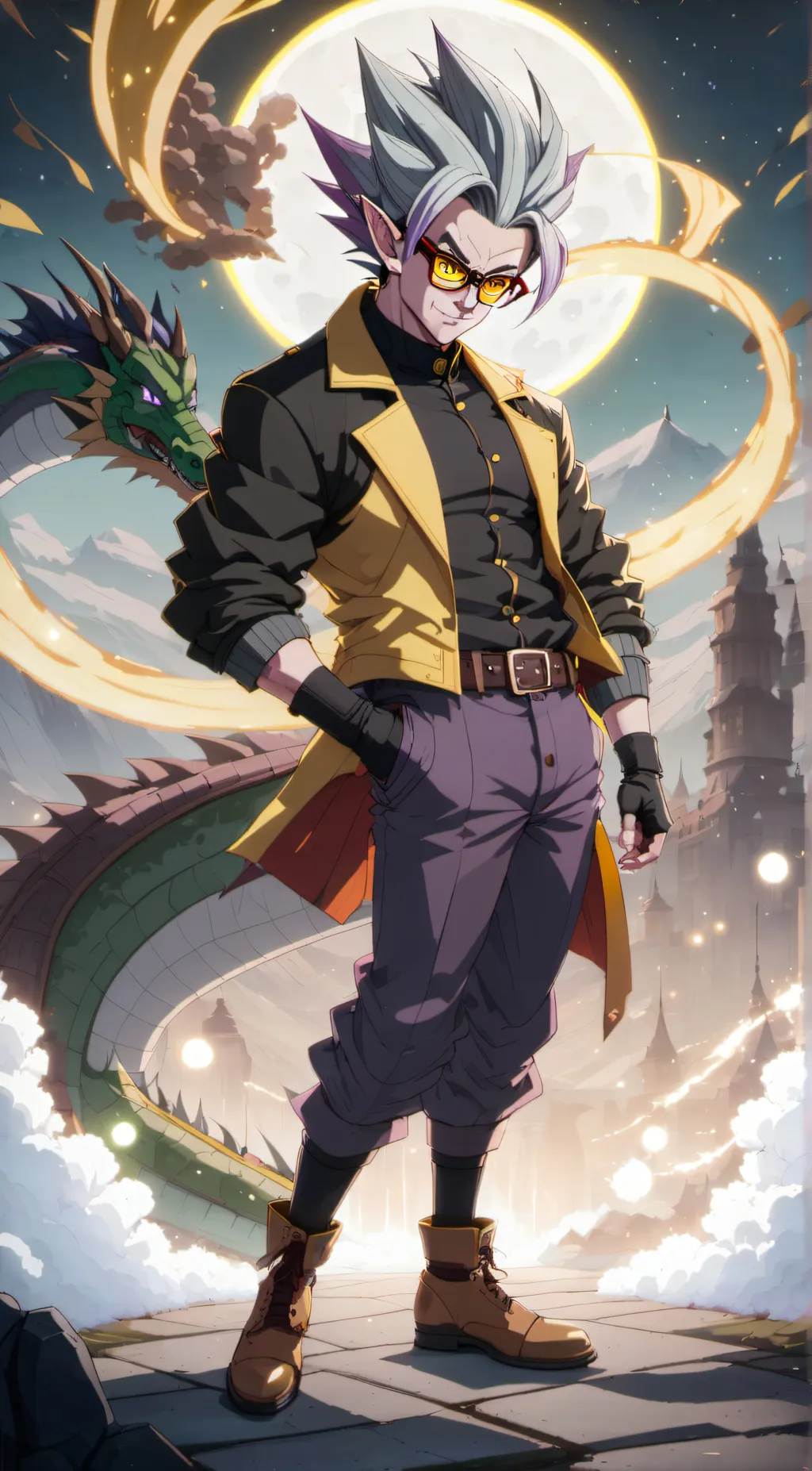 ai character: FU background