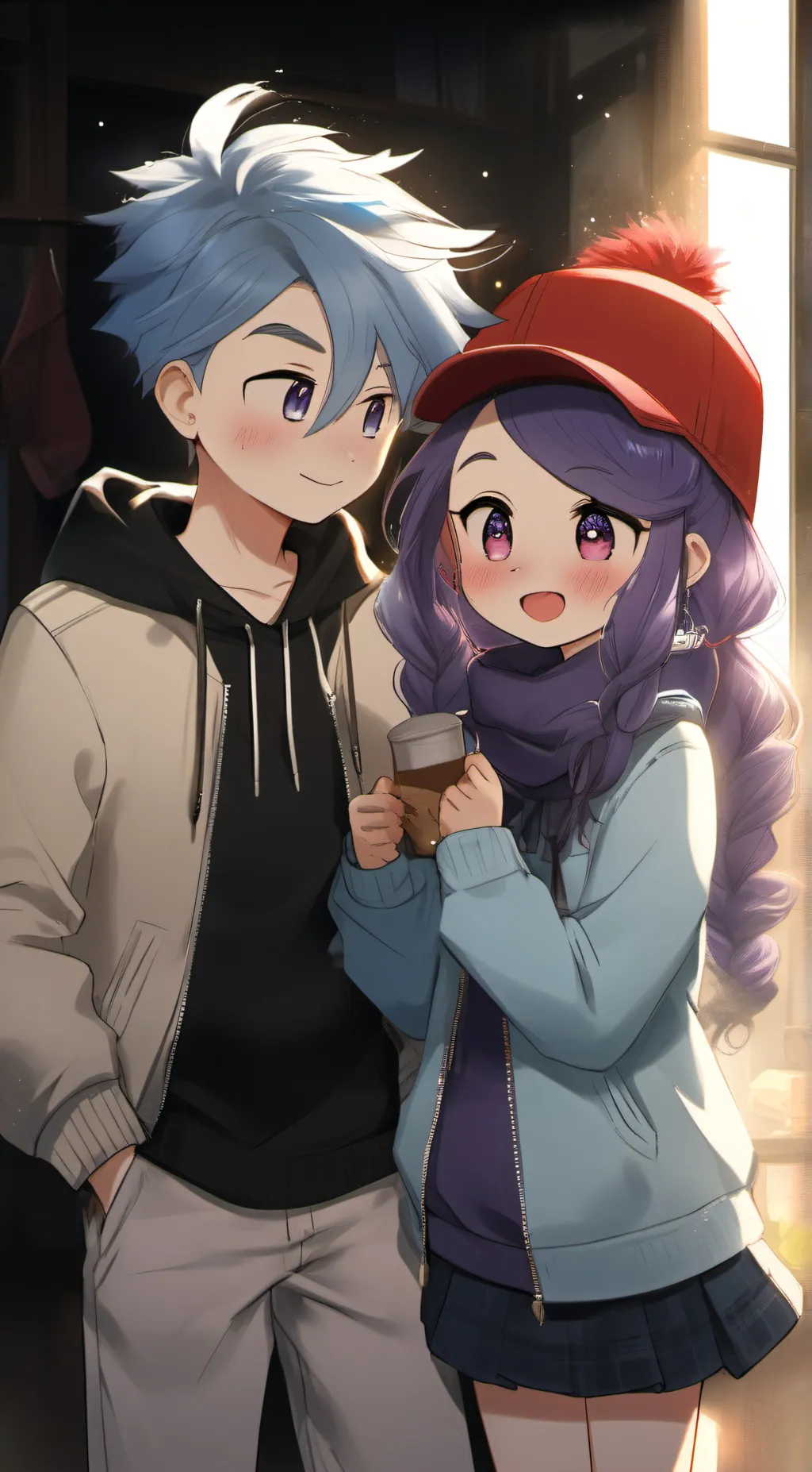 ai character: chandler and ava background