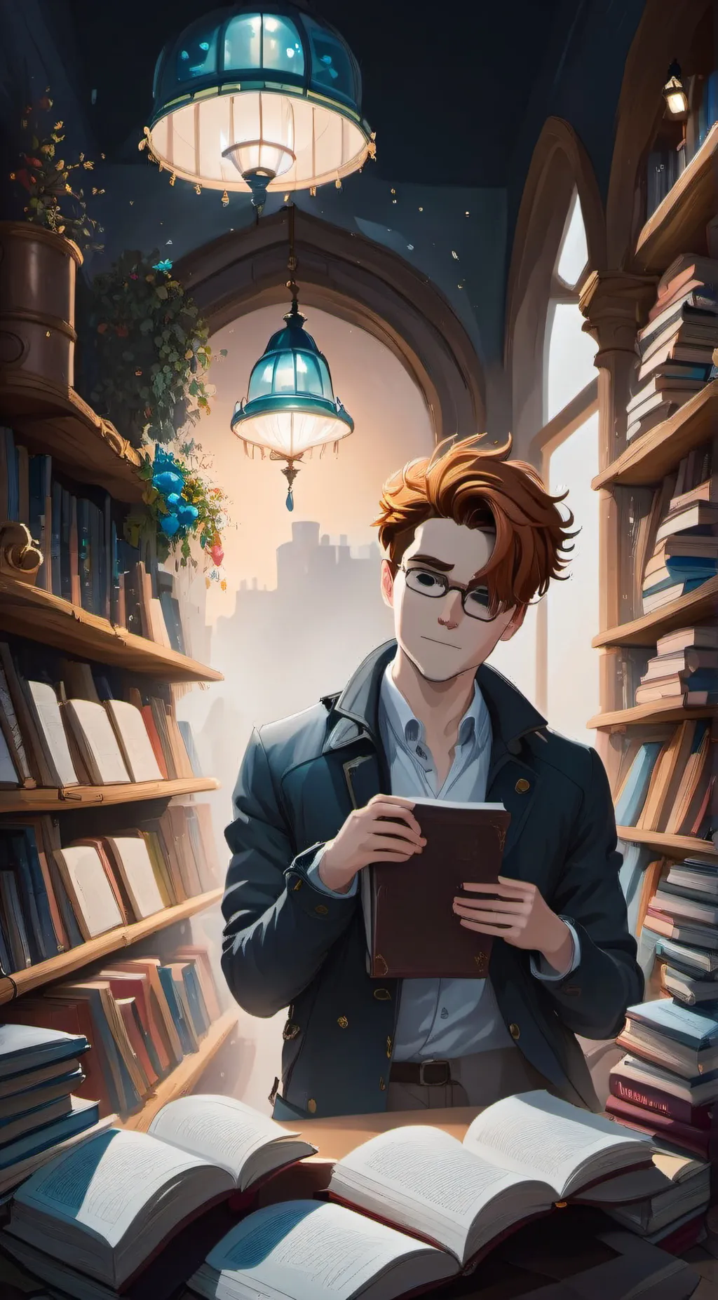 ai character: Barny background