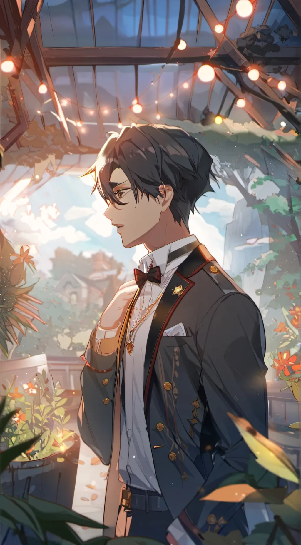 ai character: Prince Andrew  background