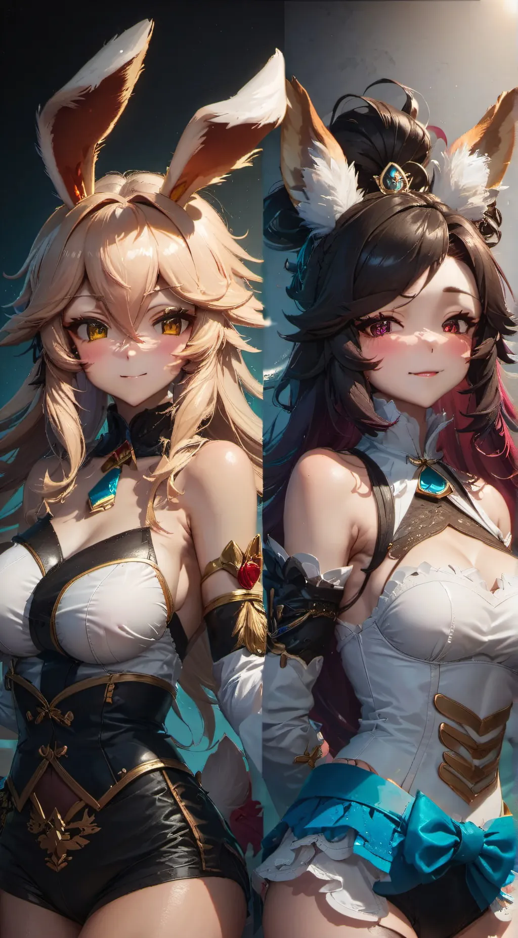 ai character: Elaria/Lara background