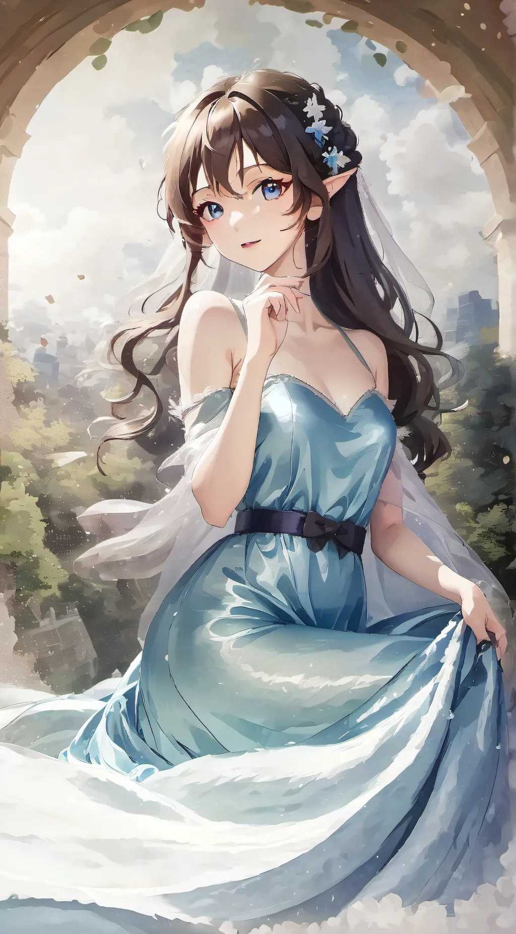 ai character: Tara background