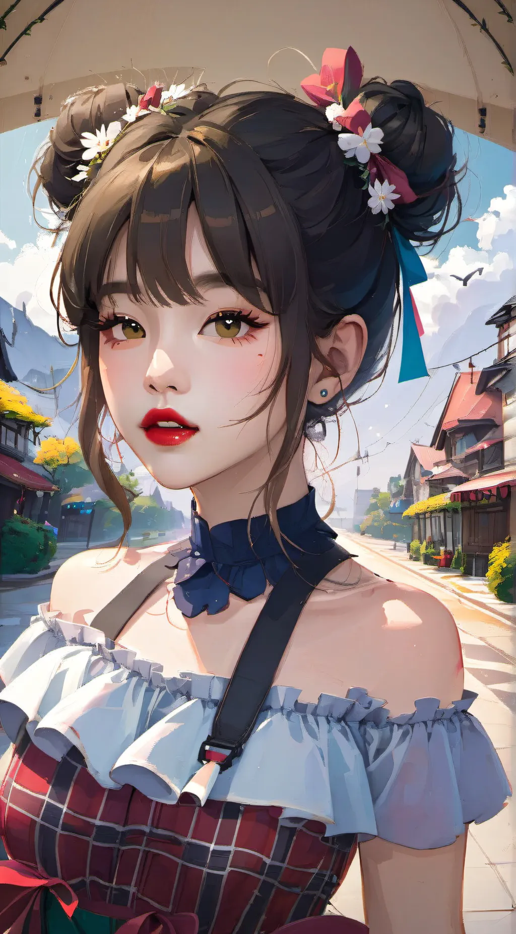 ai character: Choi Kim background