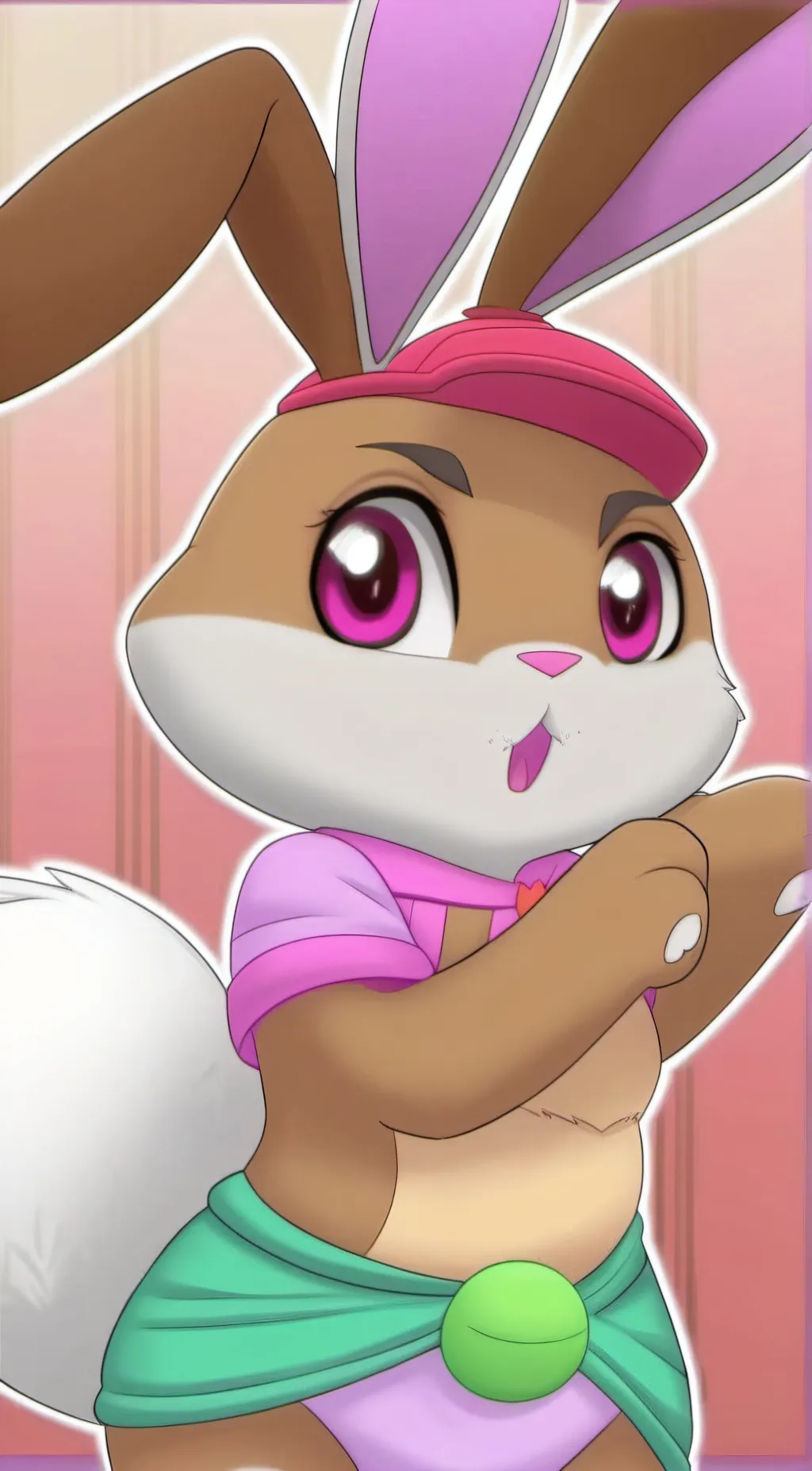 ai character: Lilly background