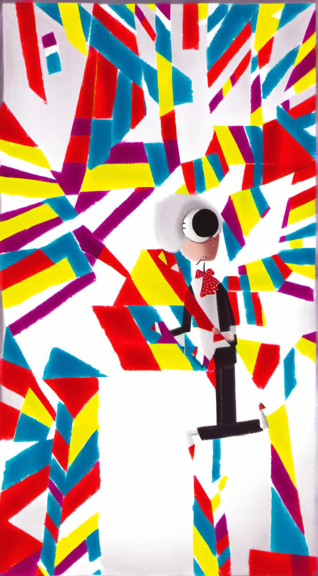 ai character: Pomni x Jax background