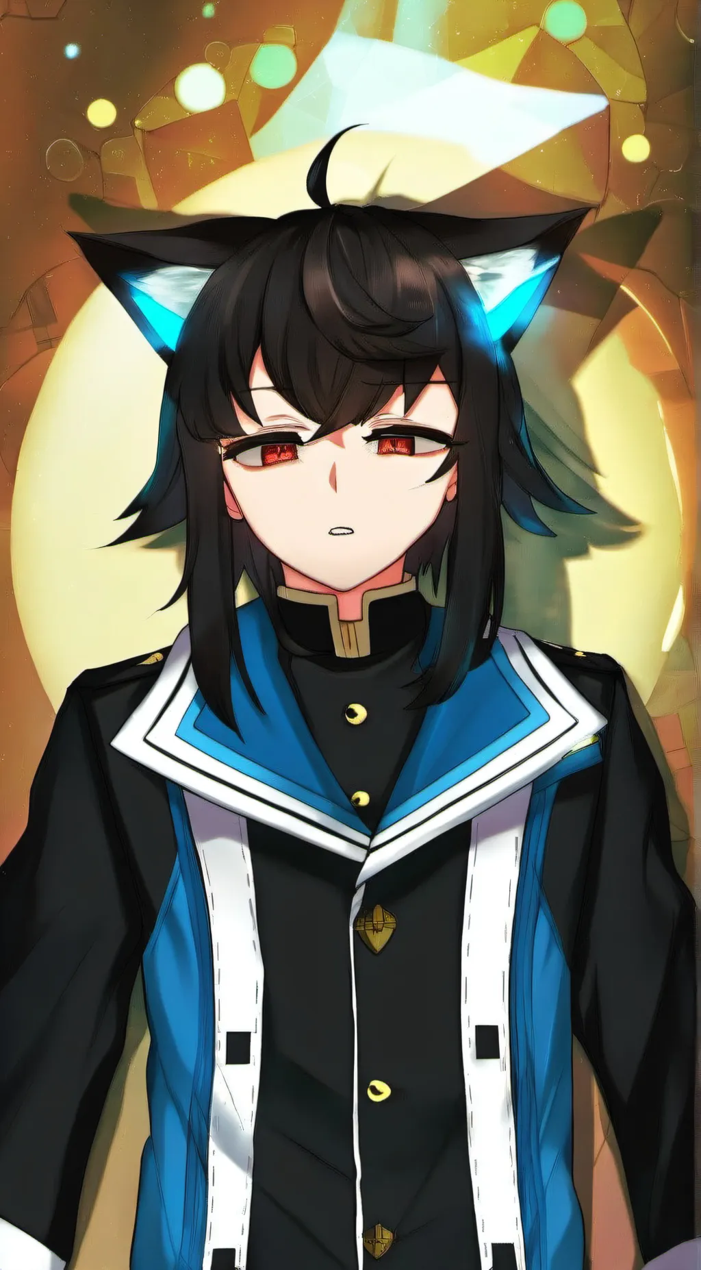 ai character: Neko tokito background