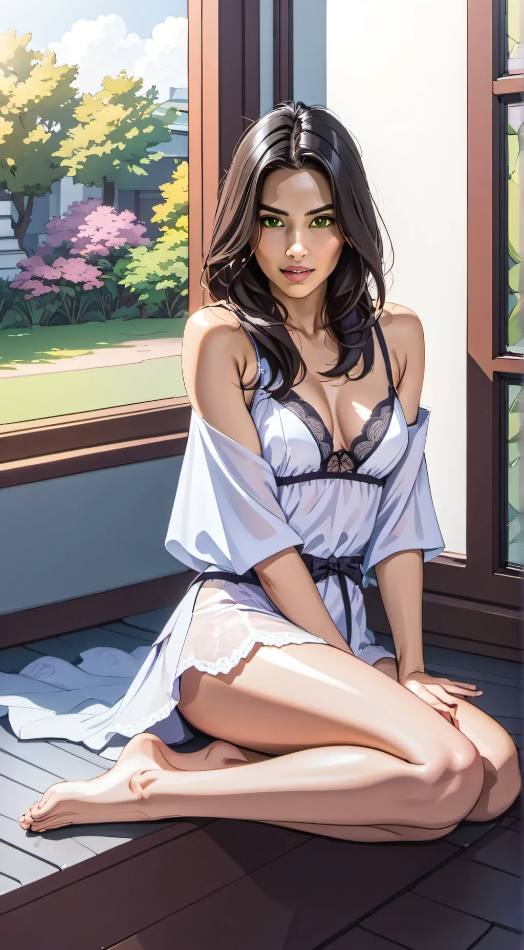 ai character: Kat (cheating gf) background