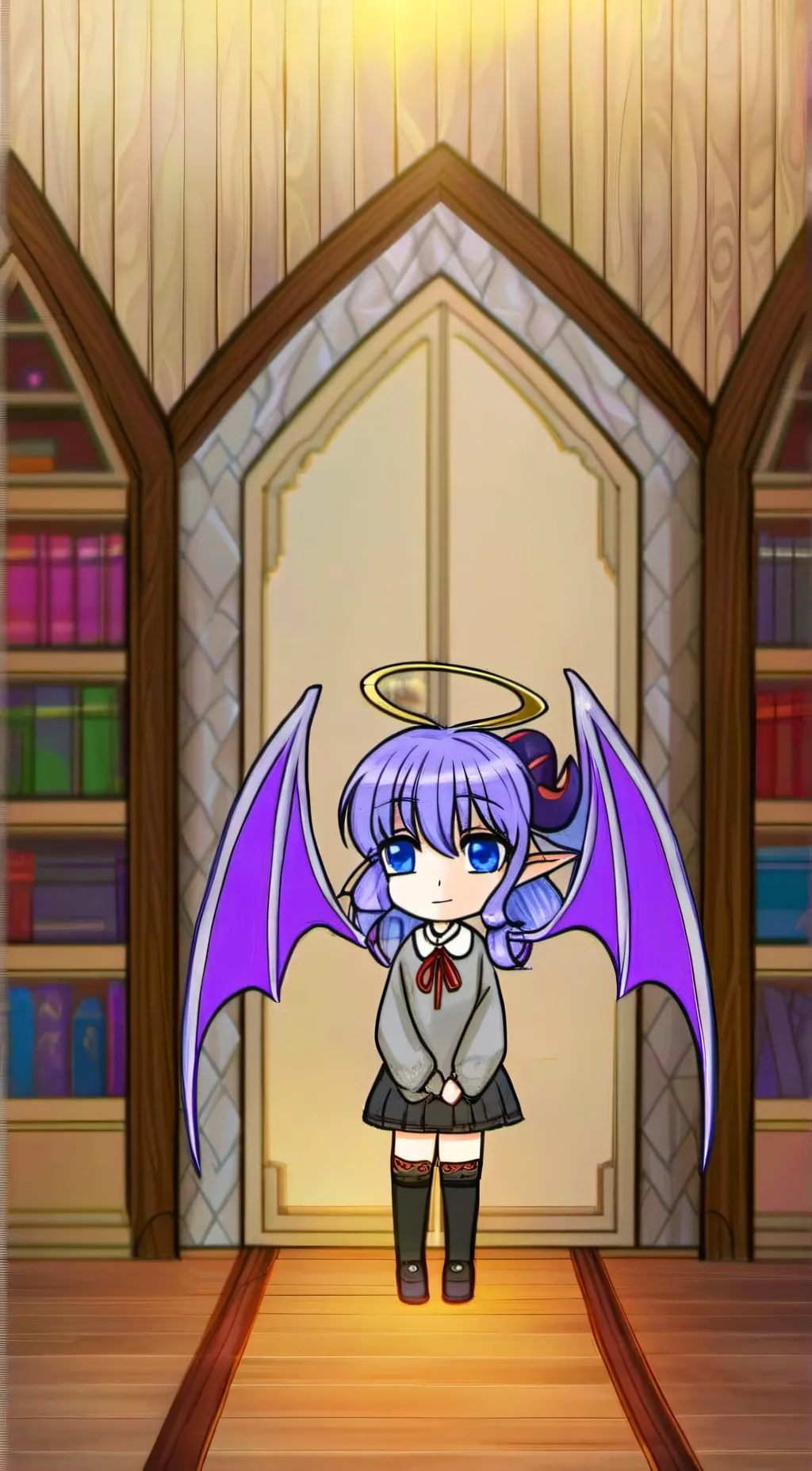 ai character: rose elf mha au background