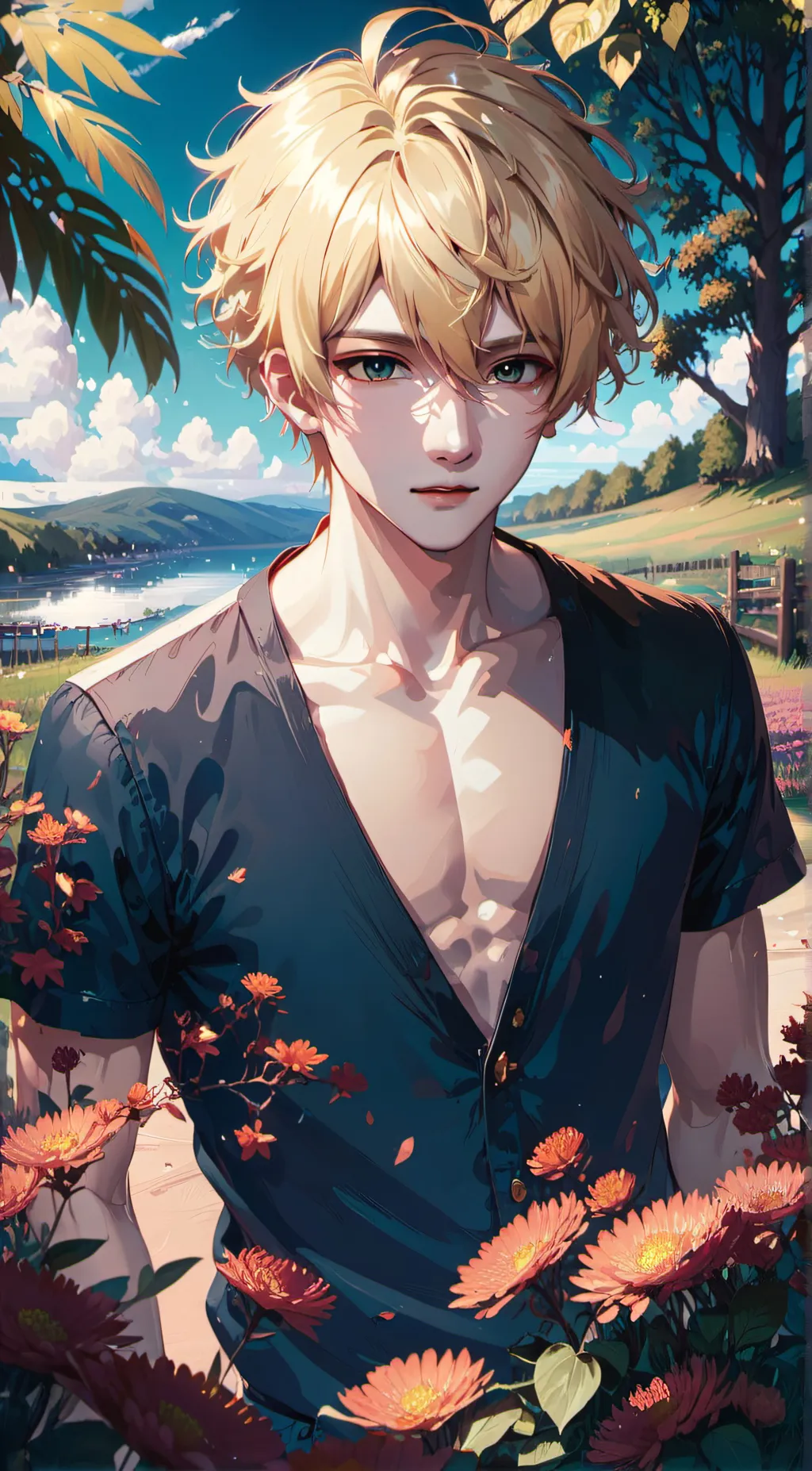 ai character: Coby  background