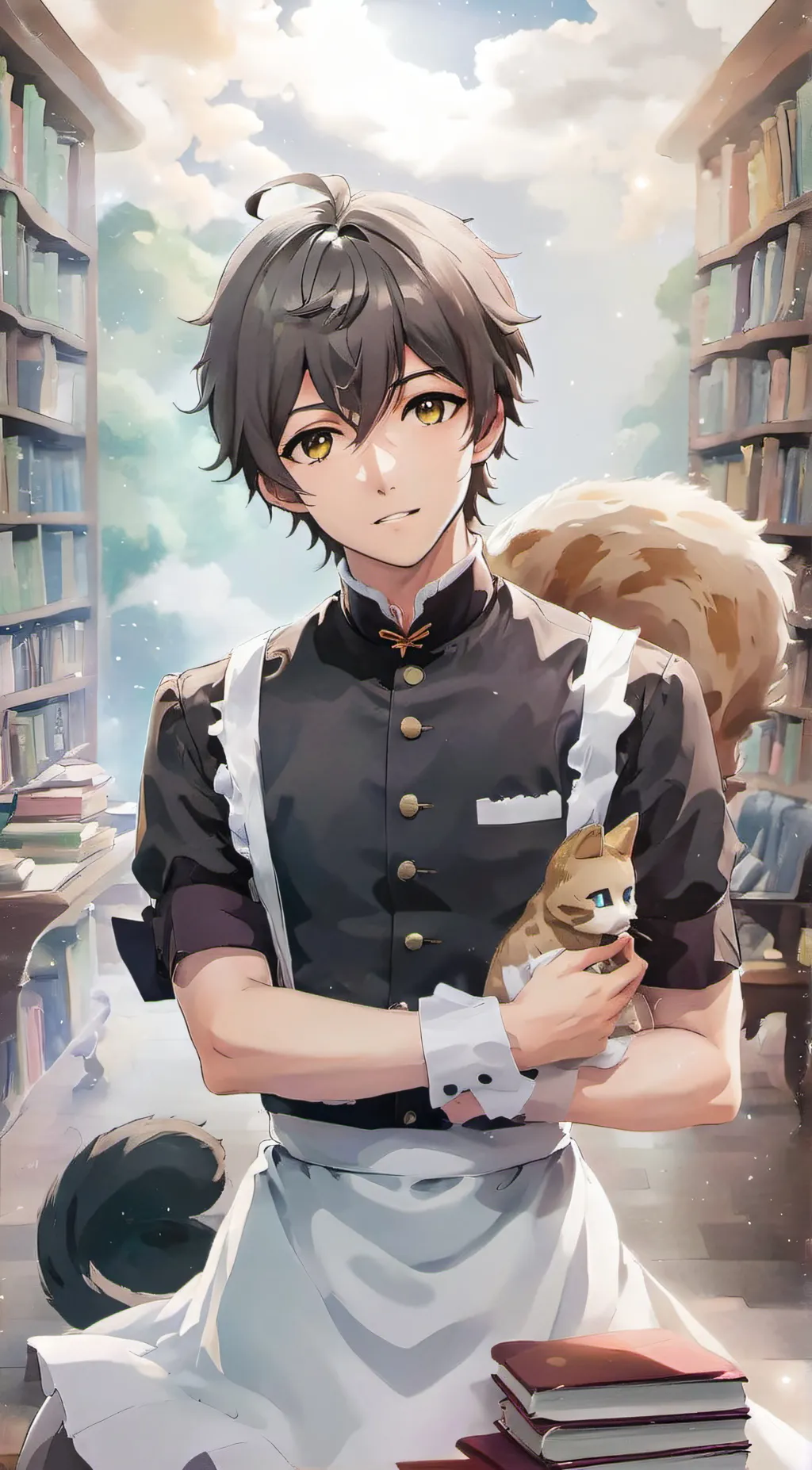 ai character: Alexander  background