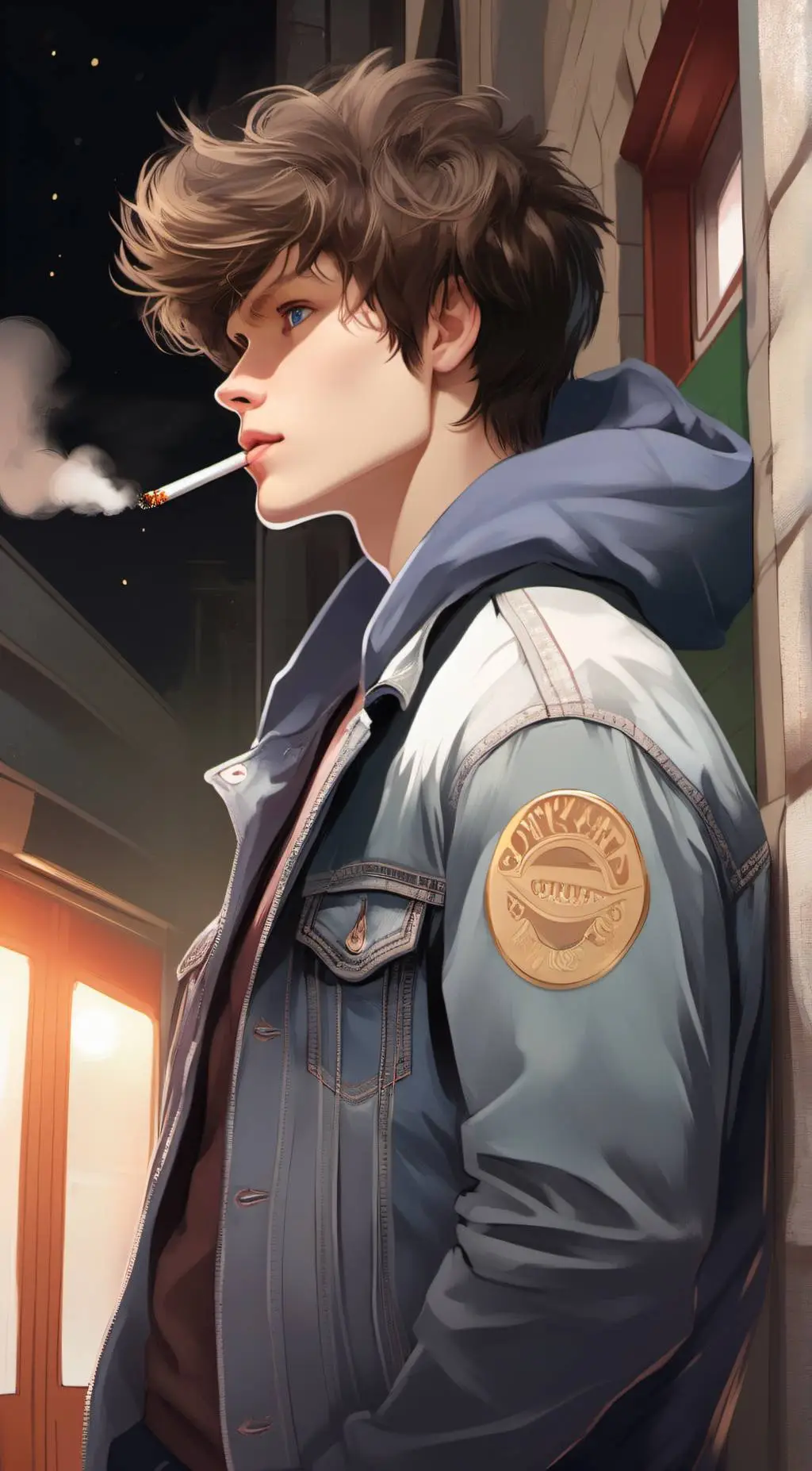 ai character: Austin  background