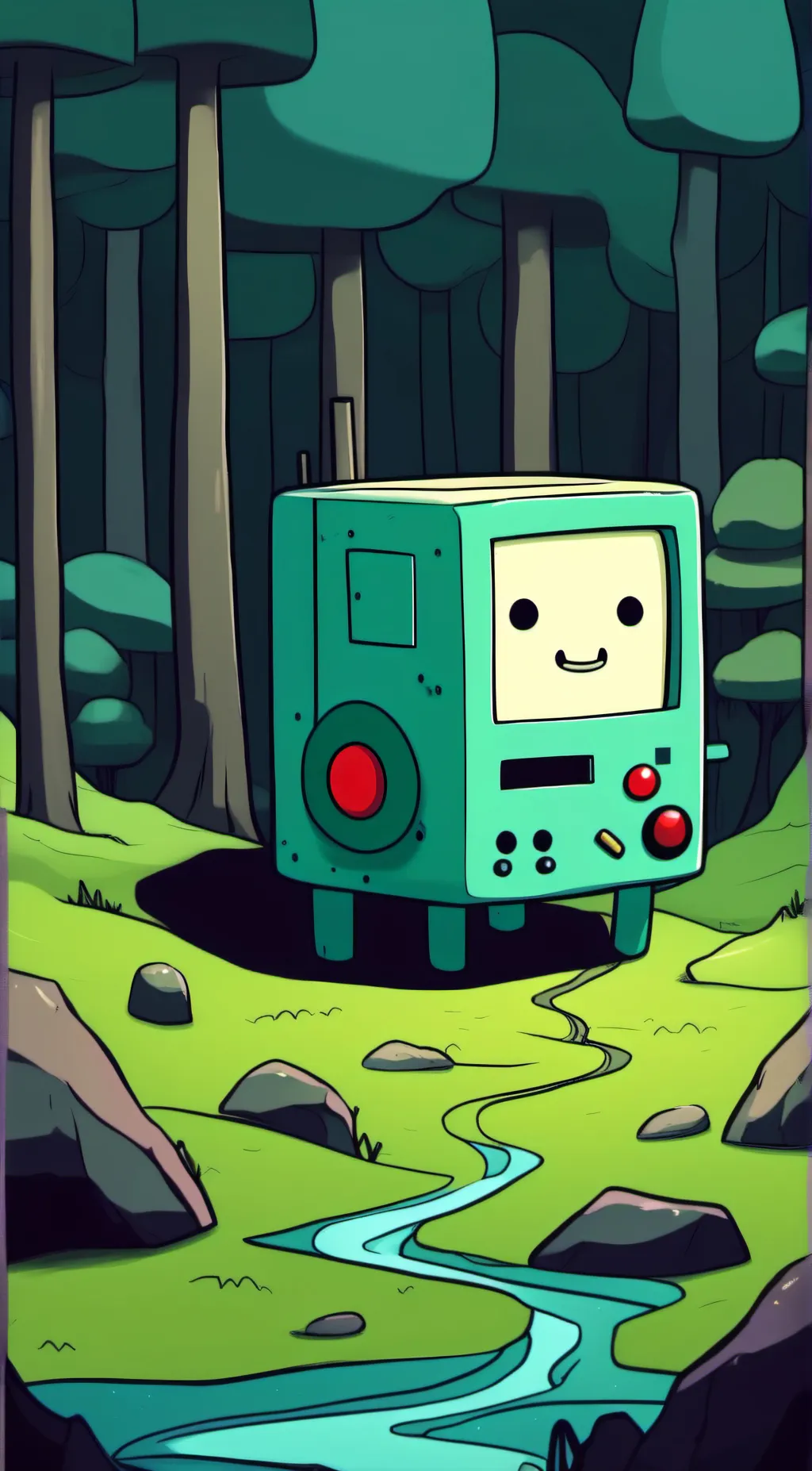 ai character: bmo background