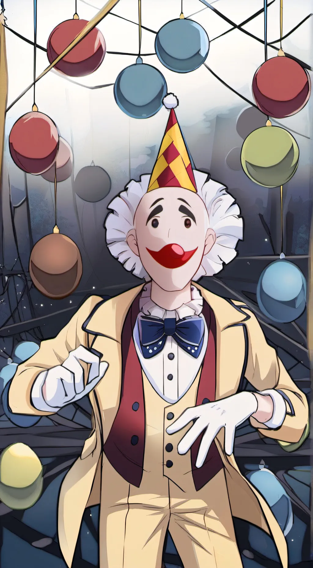 ai character: kufmo  background