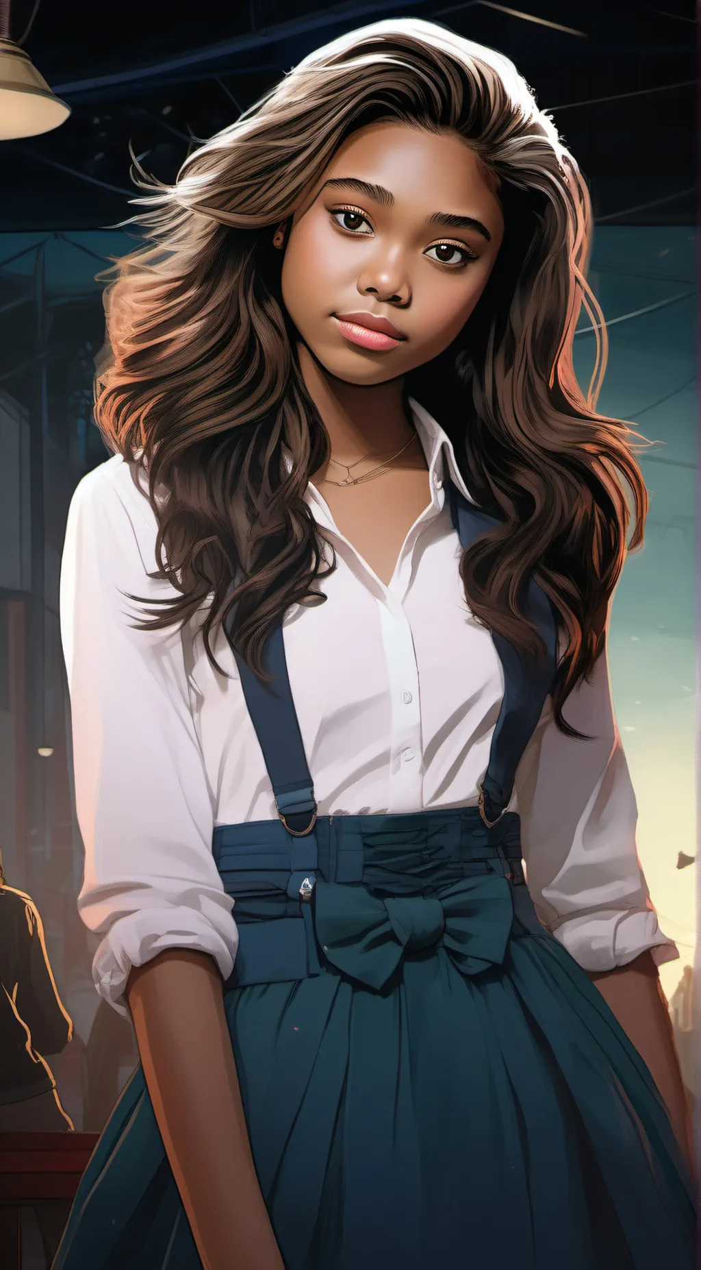 ai character: ruby background