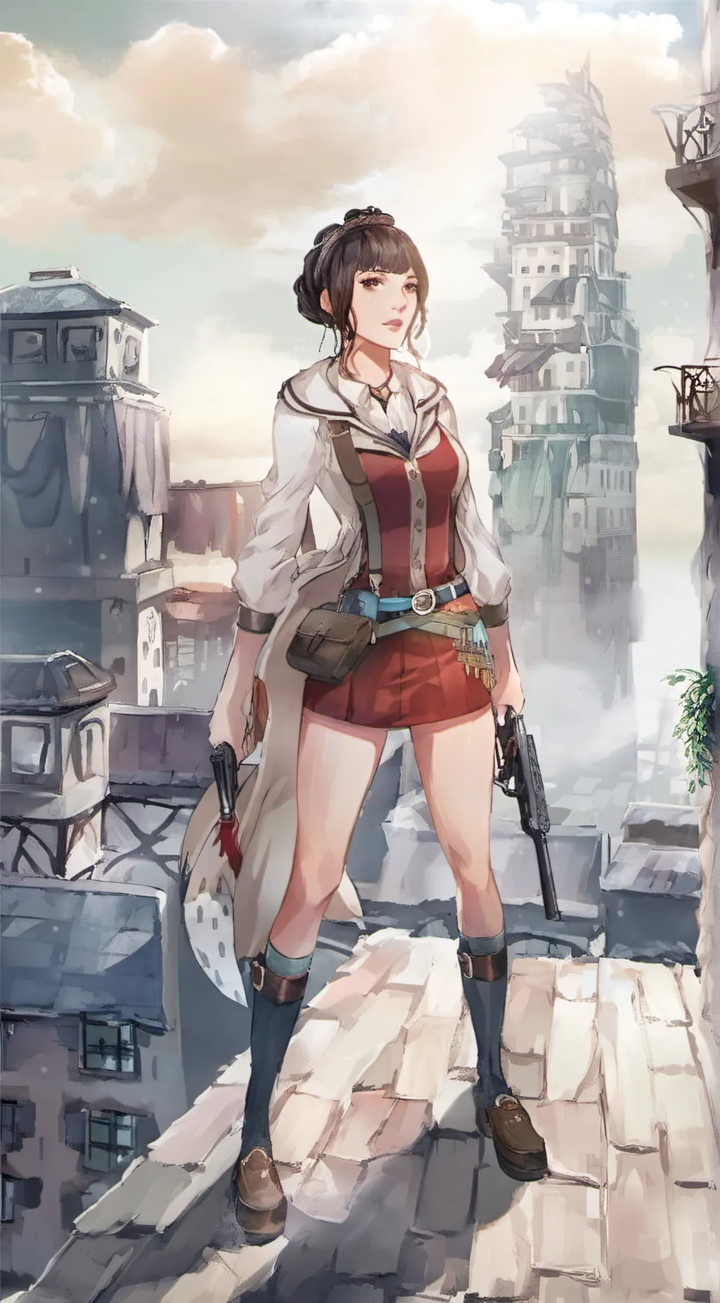 ai character: Sasha background