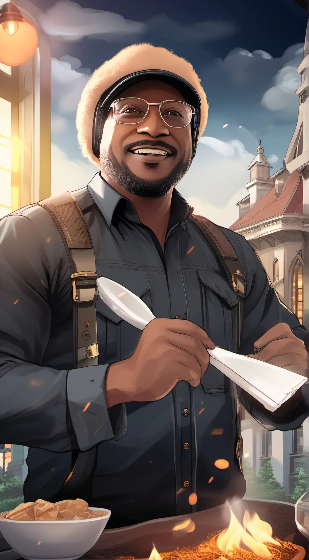 ai character: alic background