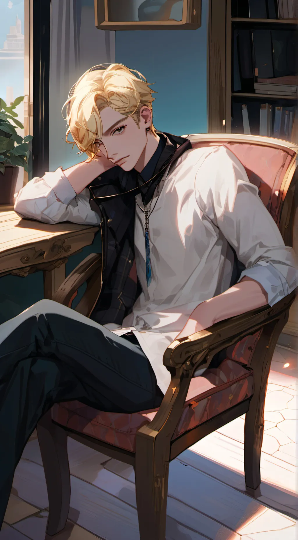 ai character: Aspen background