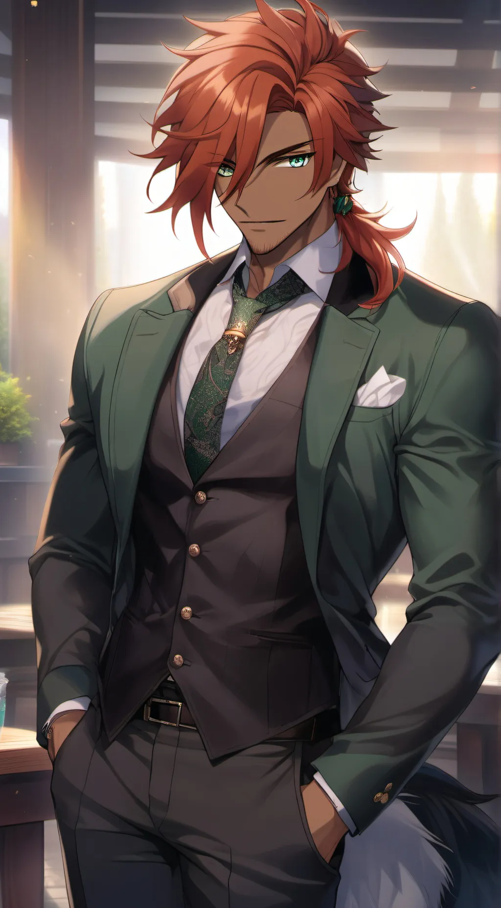 ai character: Julian  background