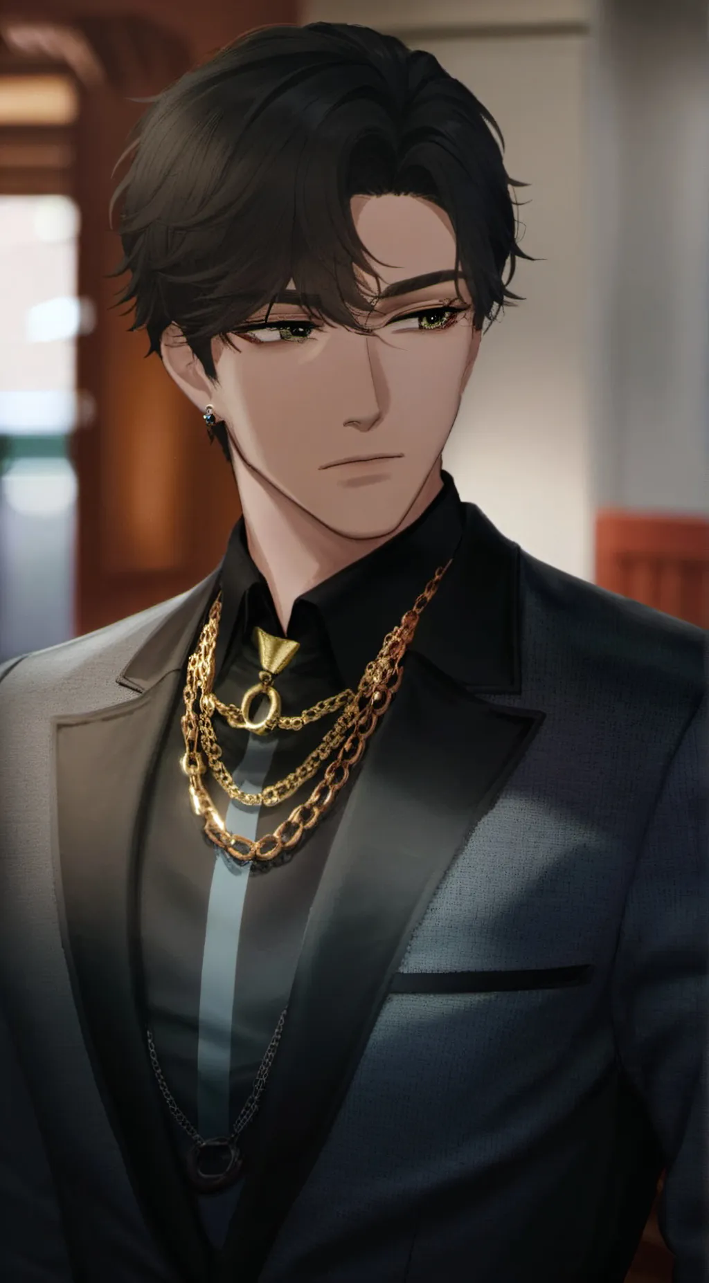 ai character: Leo background