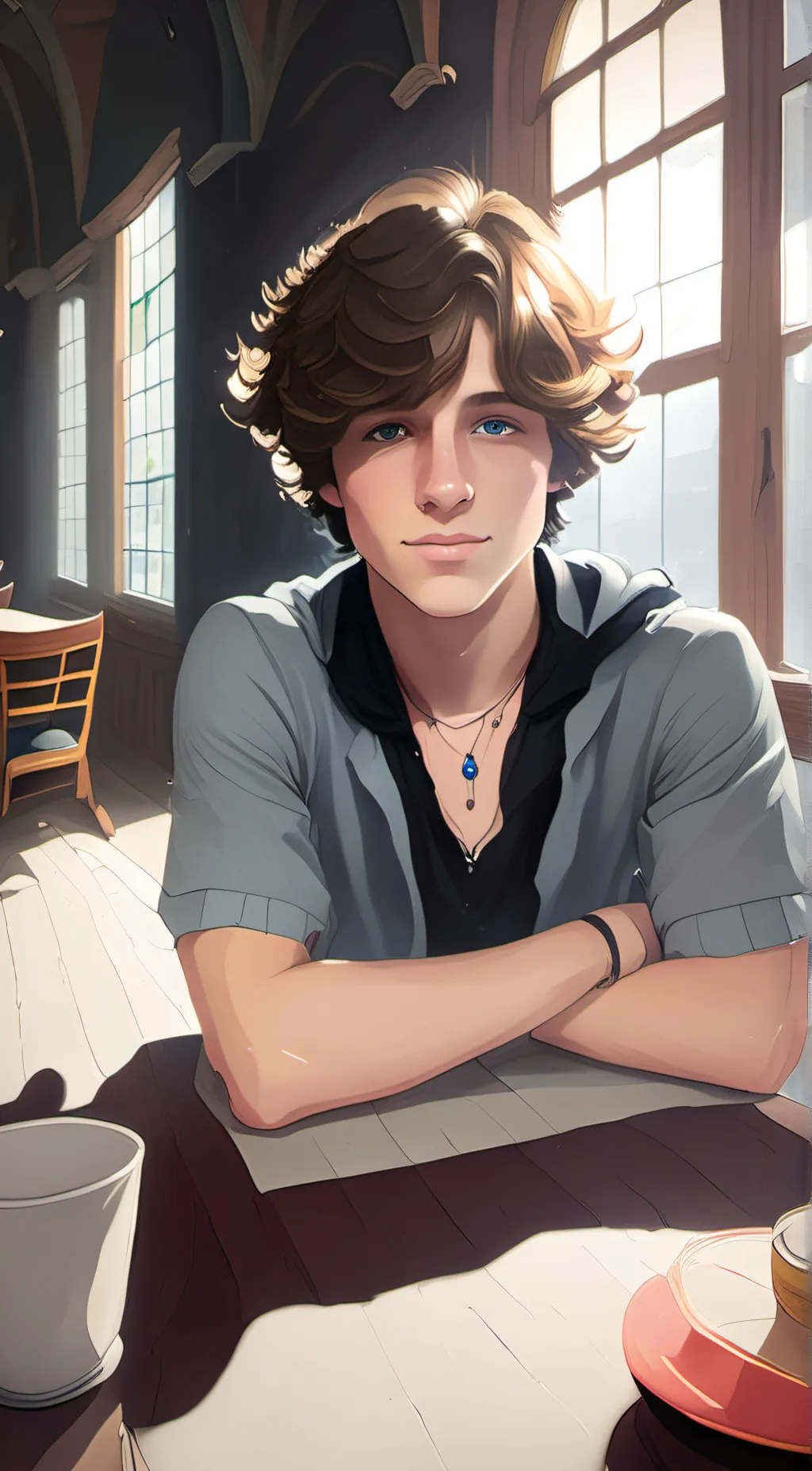 ai character: Cole background