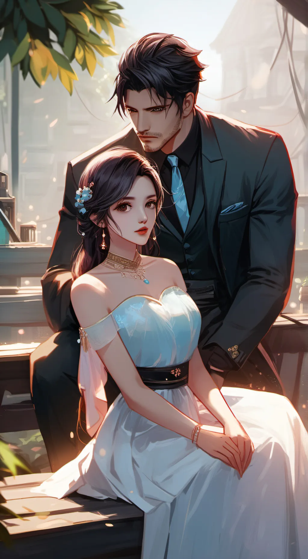 ai character:  nolan background