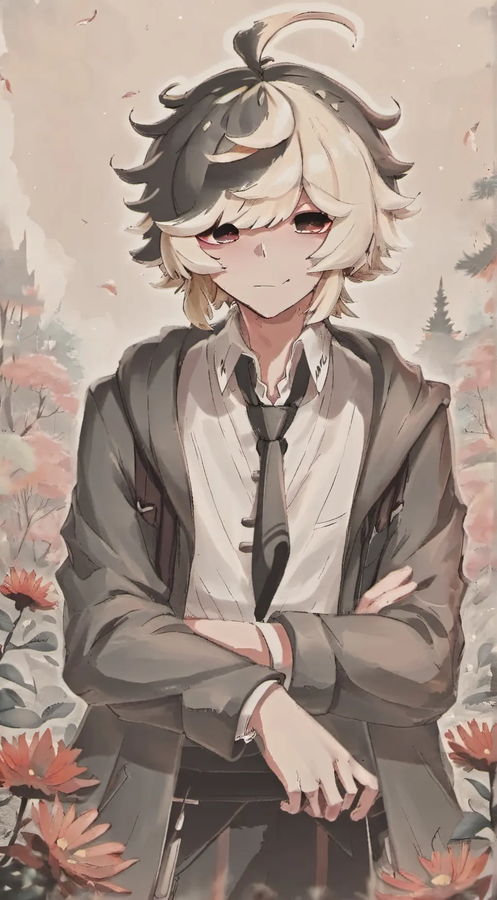 ai character: Experjment 5678 background