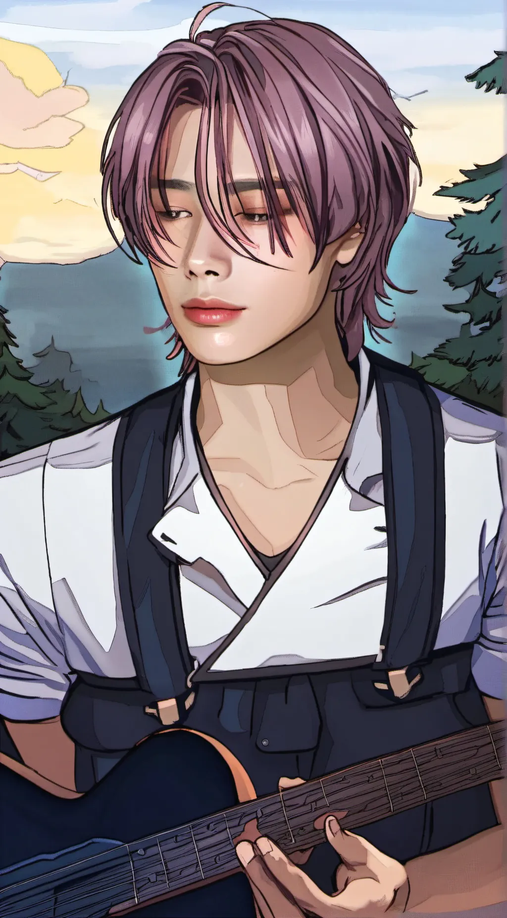 ai character: Nishimura Rikki background