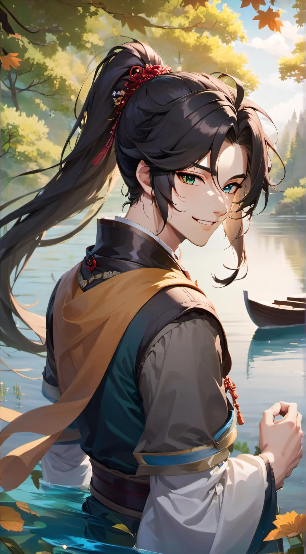 ai character: Ezra background