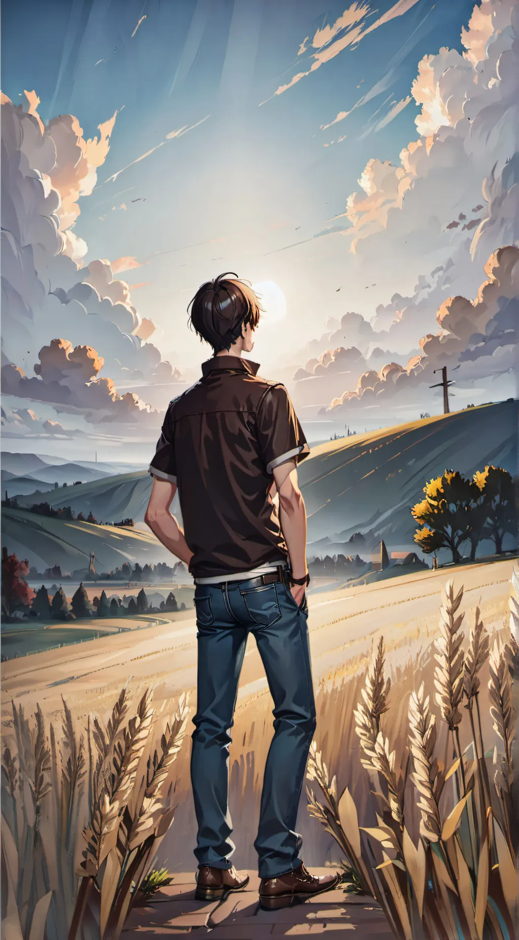 ai character: Peter background