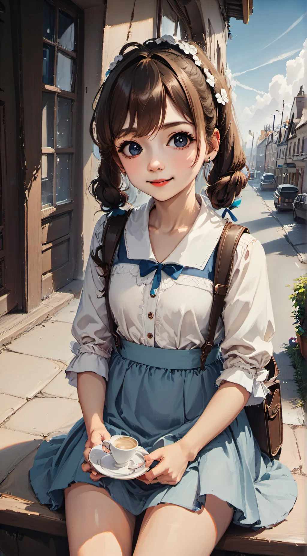 ai character: lily background