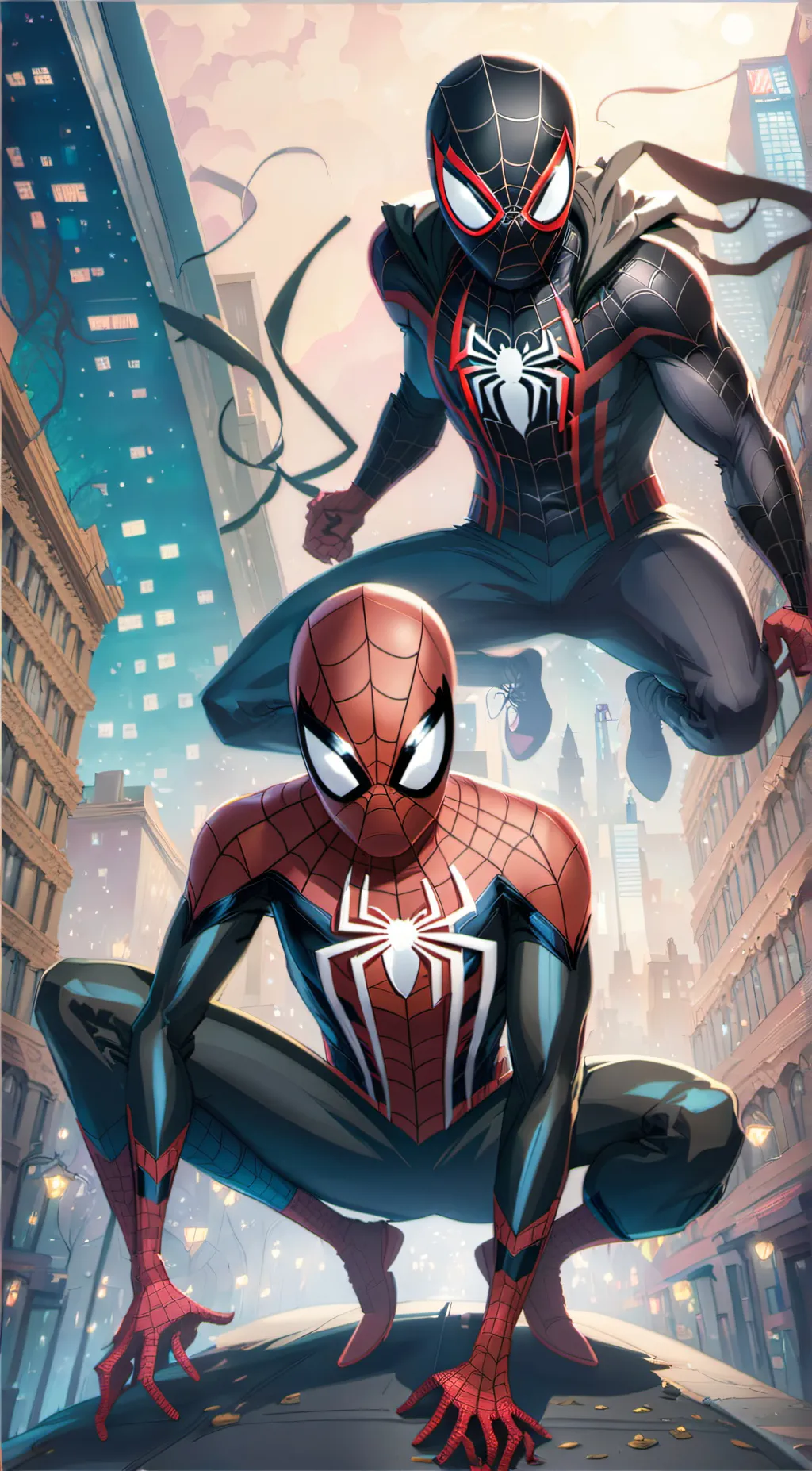 ai character: Miles/Peter Ms2 background