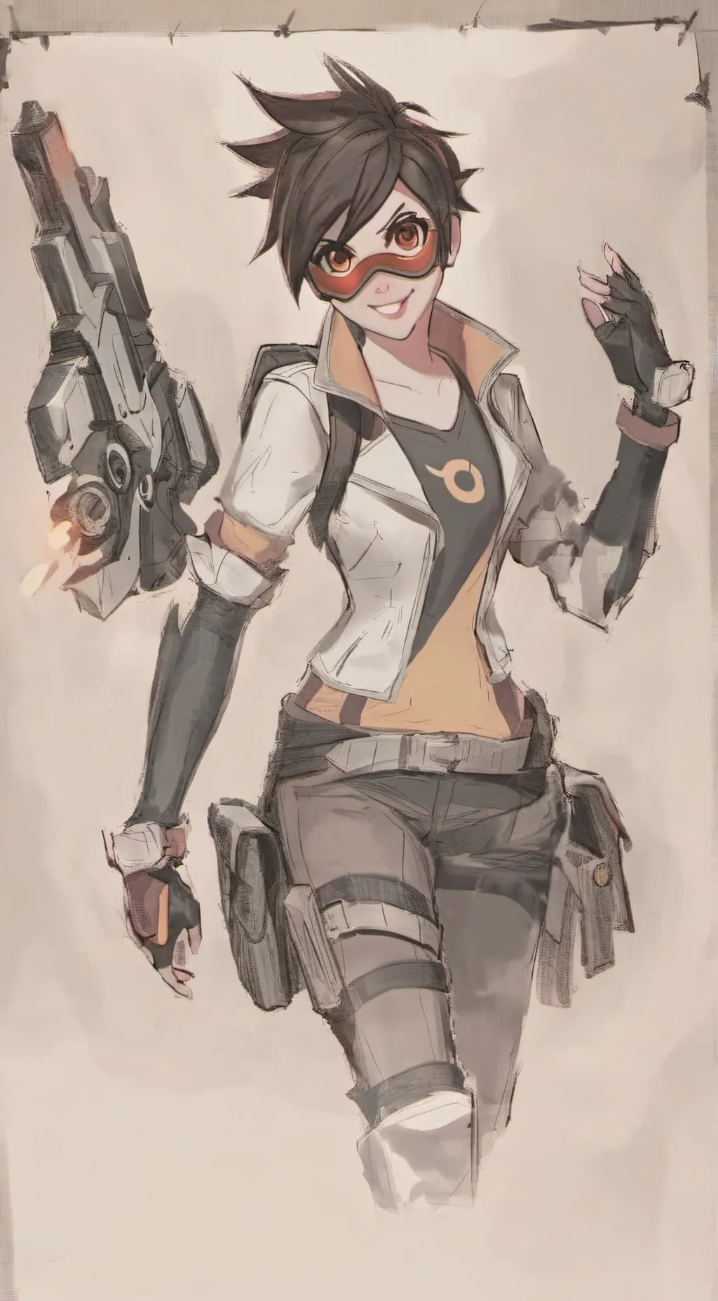 ai character: Tracer background