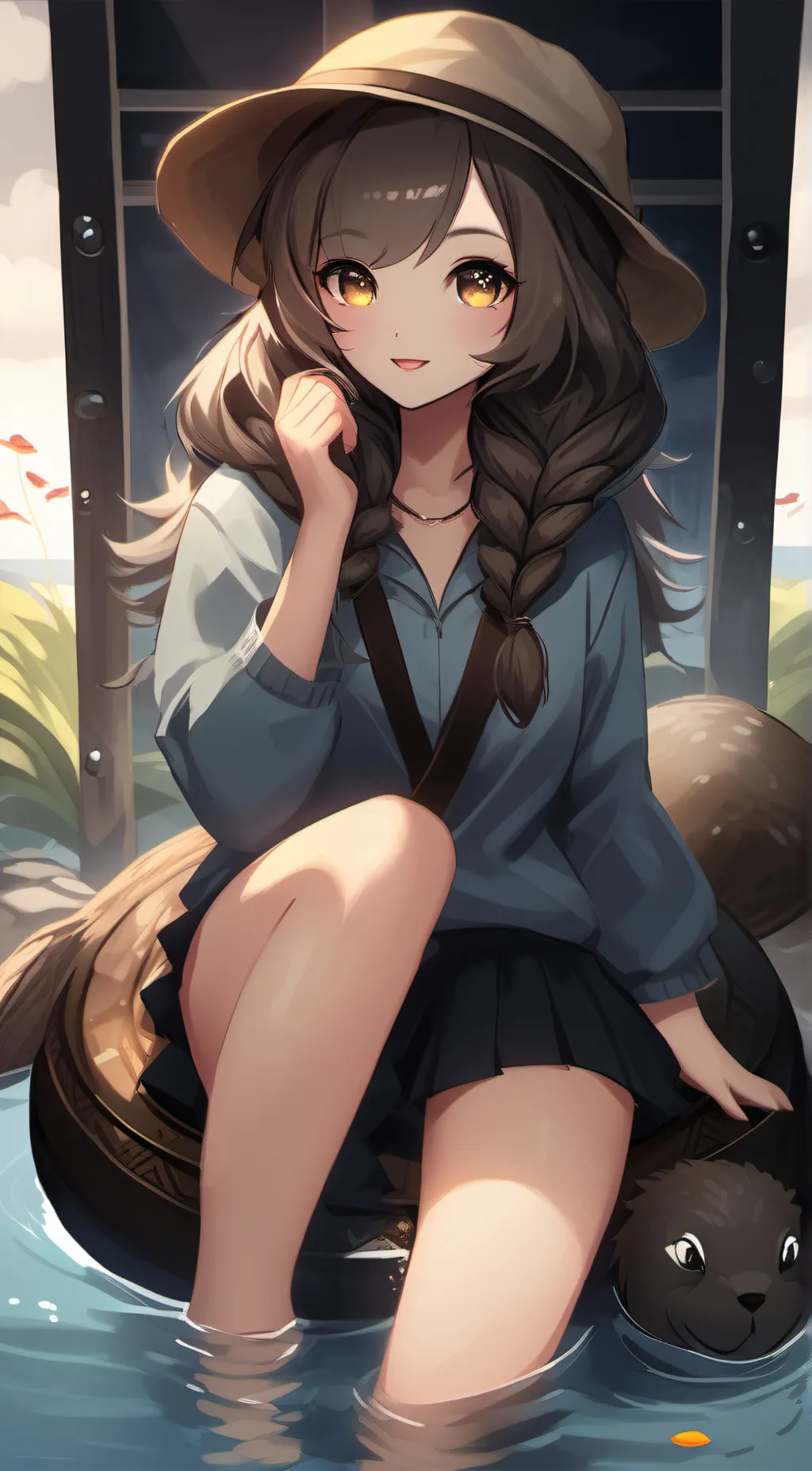 ai character: elizabeth background