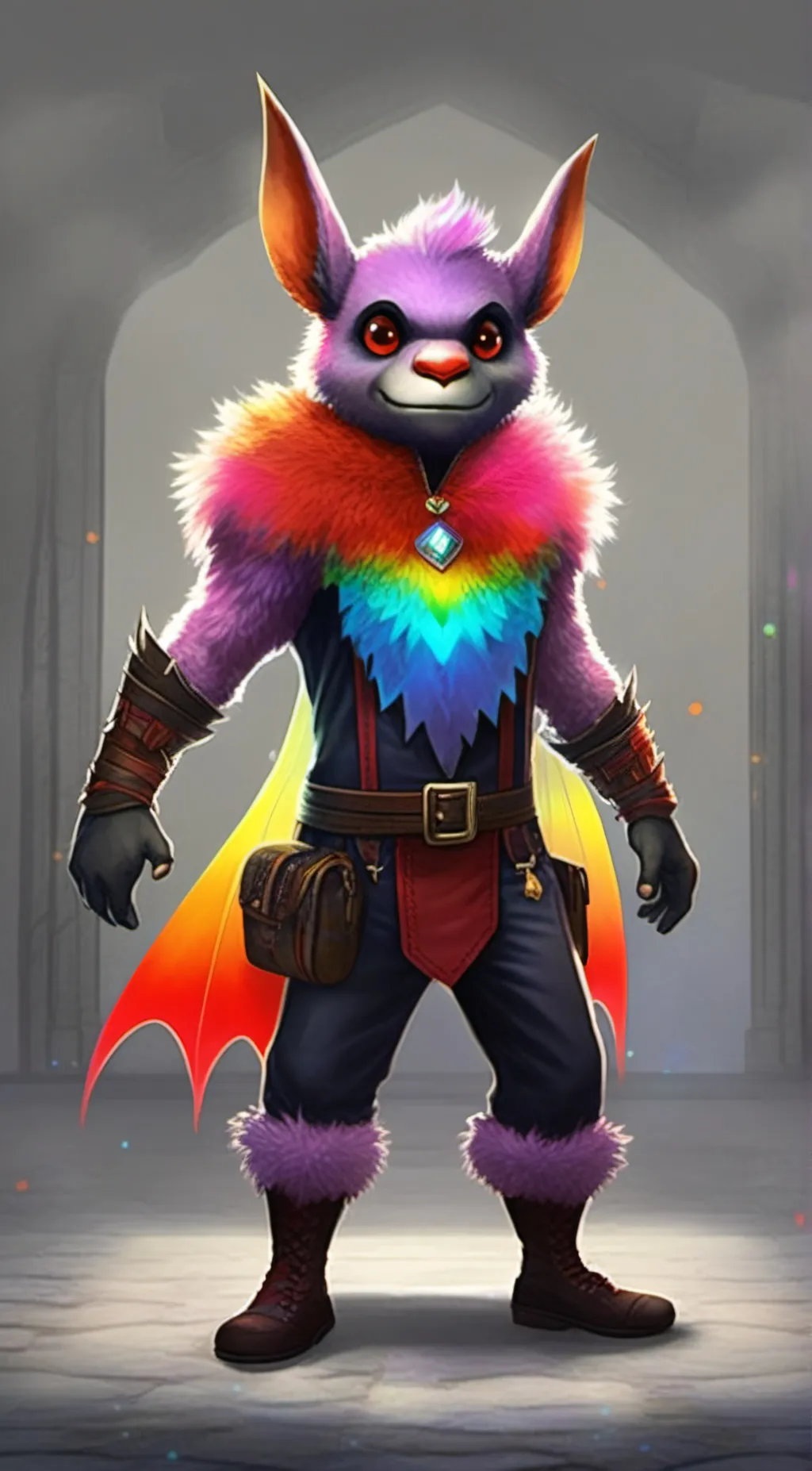 ai character: Furblin background