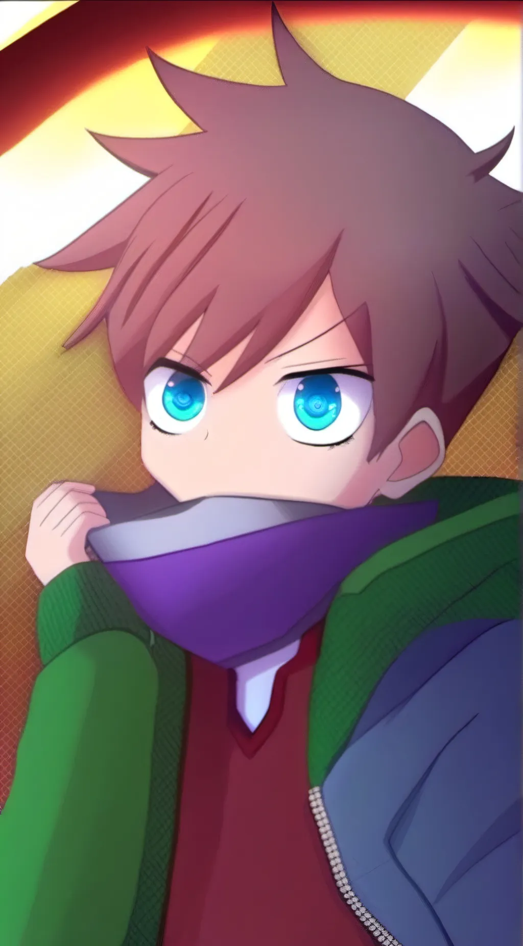 ai character: Eric Cartman ig background