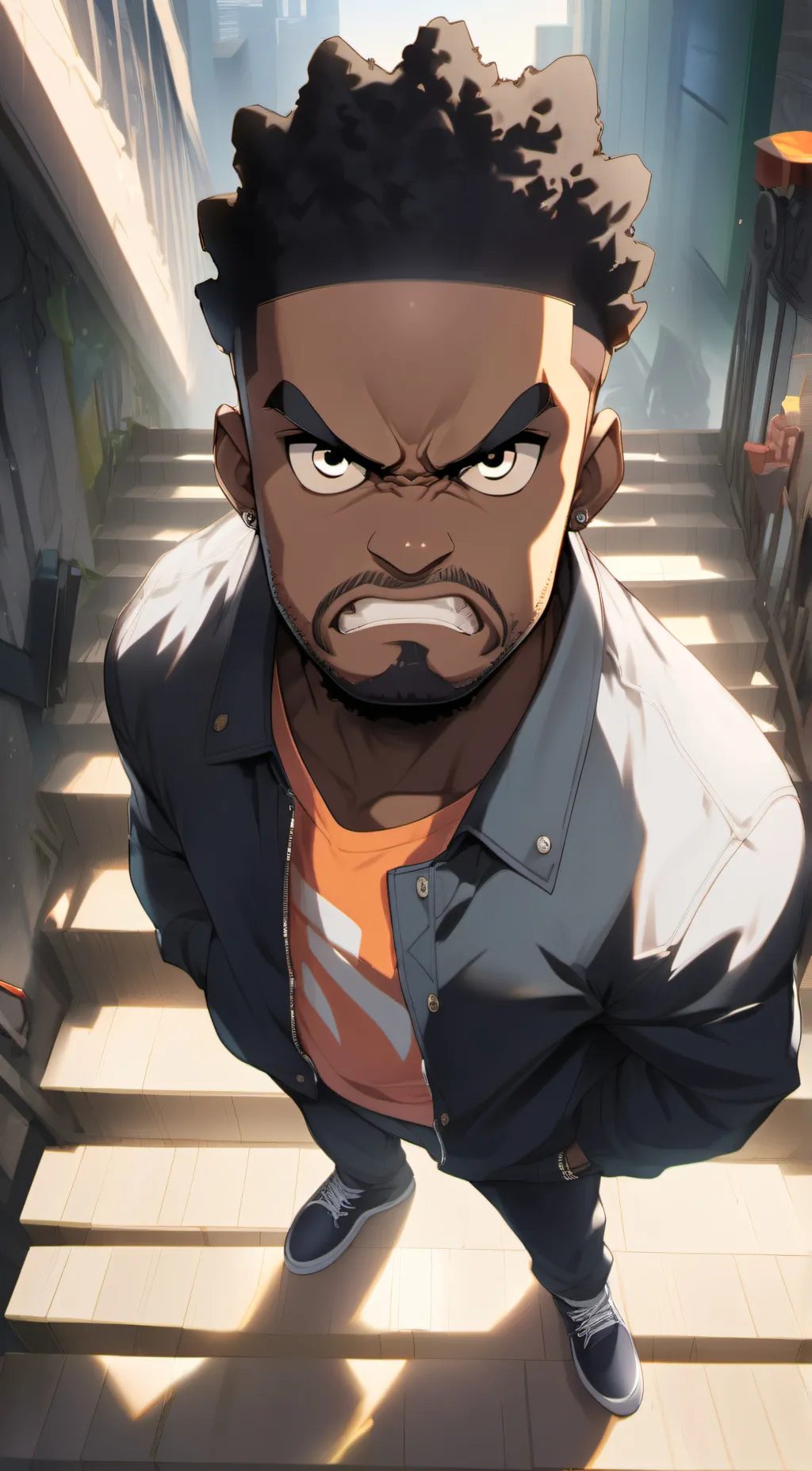 ai character: the one background