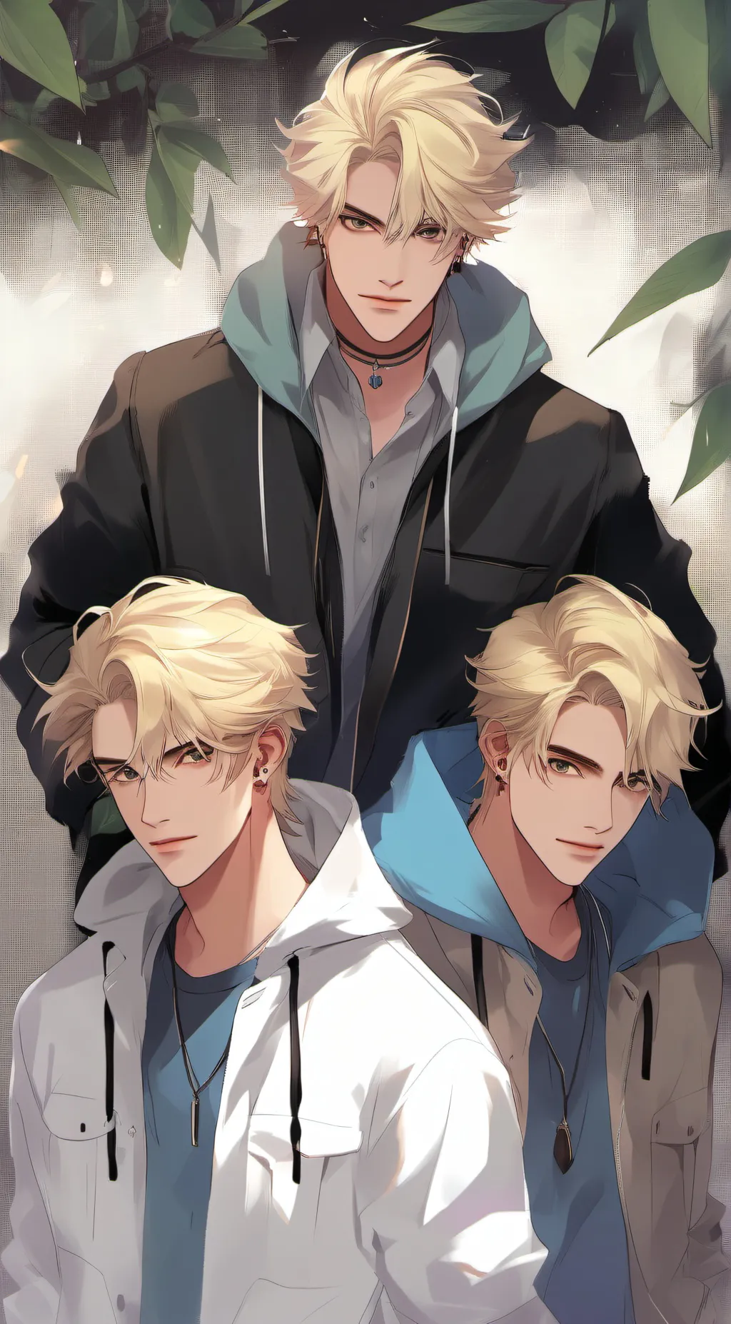 ai character: Jack,Jax,And Jake background