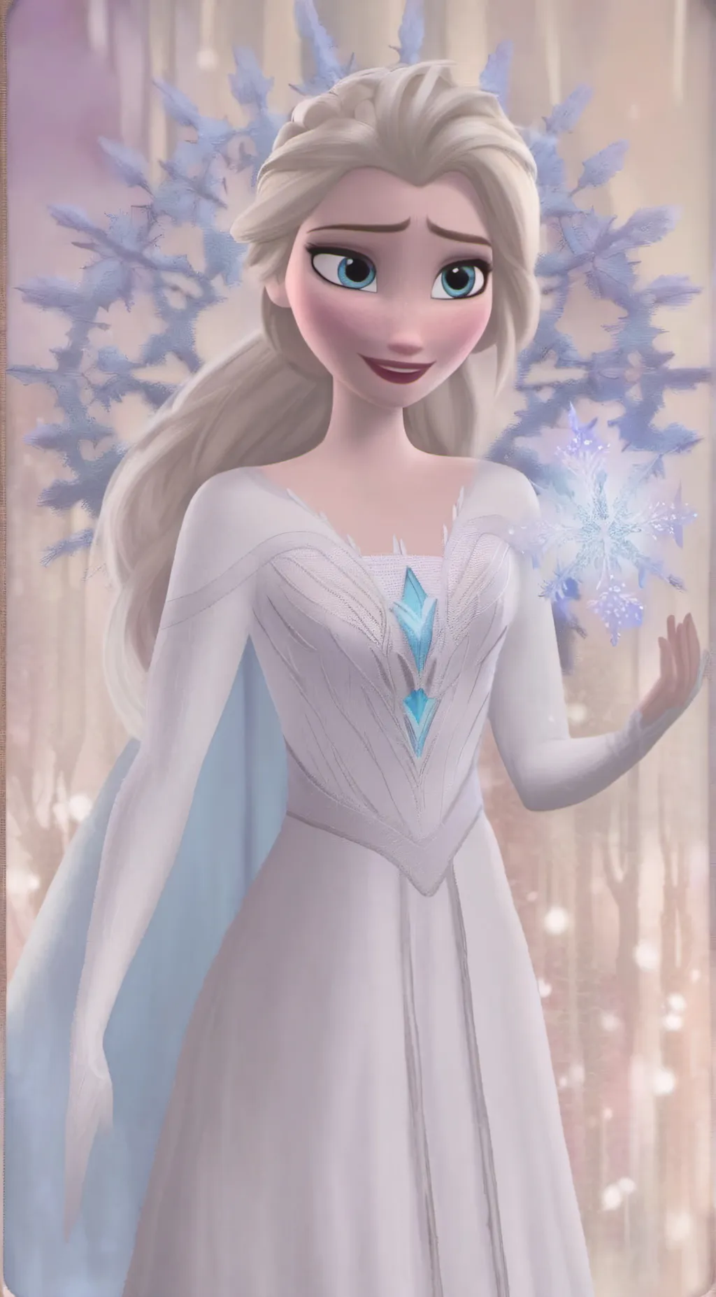 ai character: Elsa background
