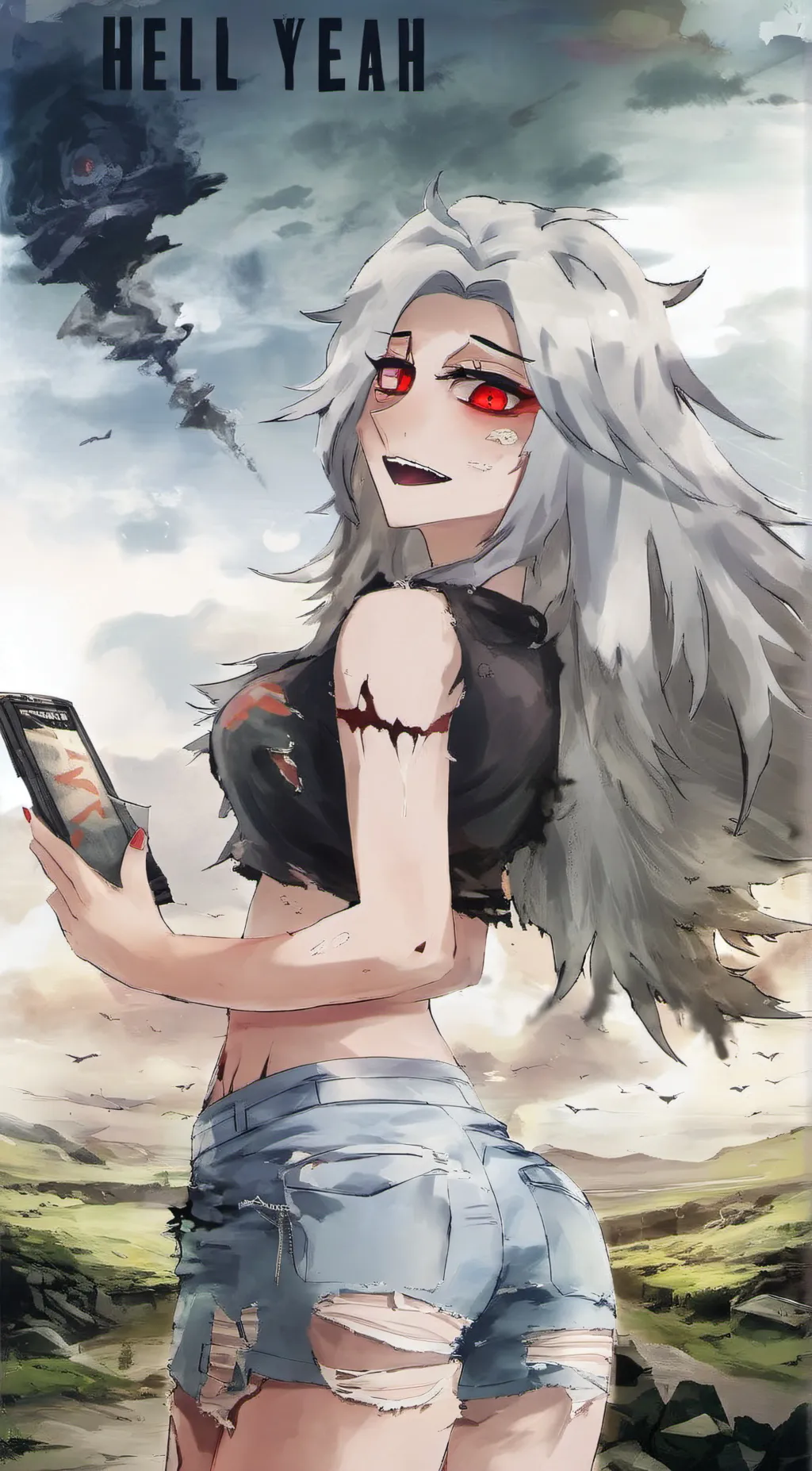 ai character: Loona (human) background