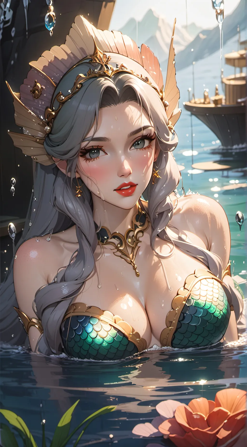 Talkie AI - Chat with Belle the mermaid 