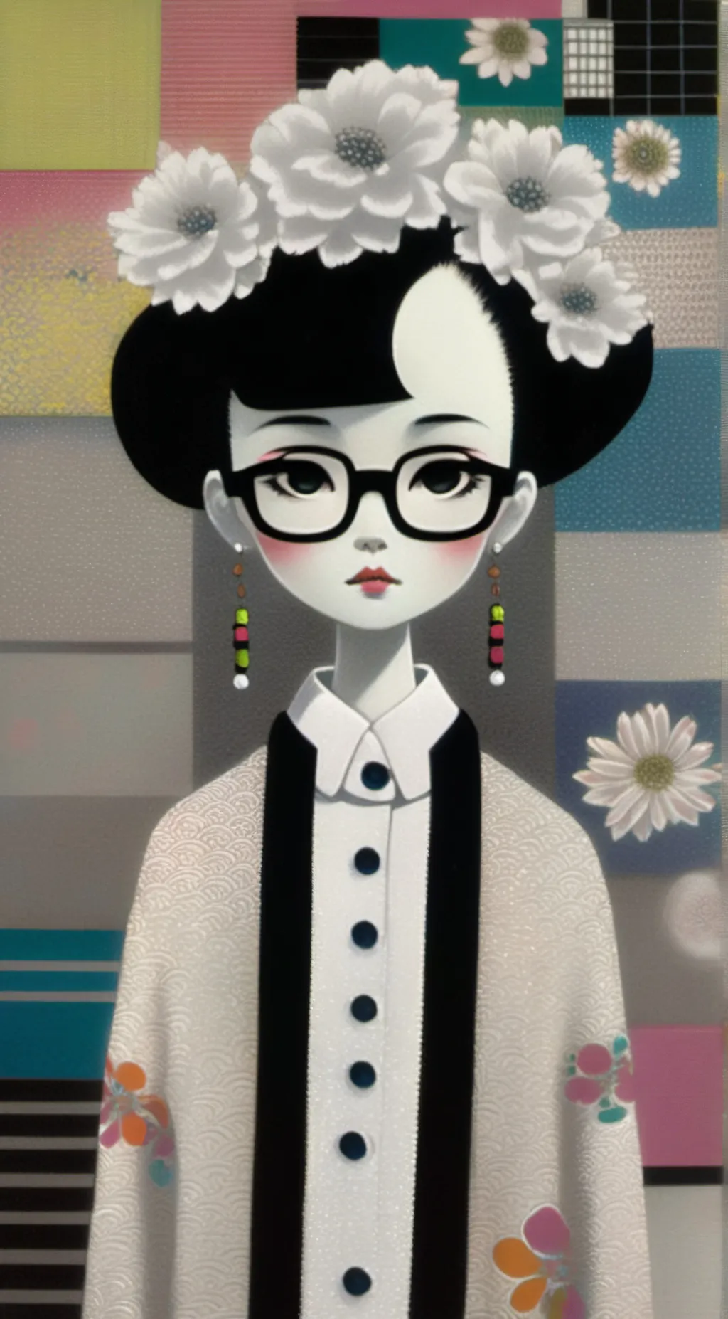 ai character: Mika background