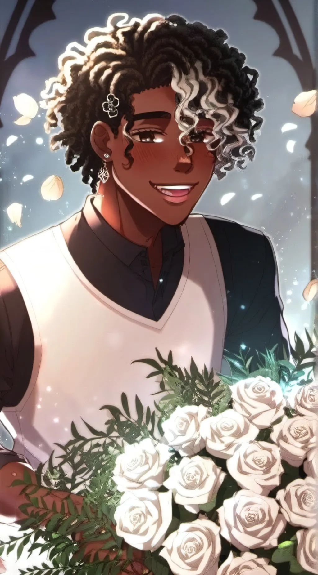 ai character: Ray background