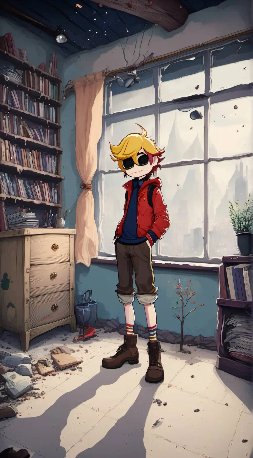 ai character: ~•Max•~ background