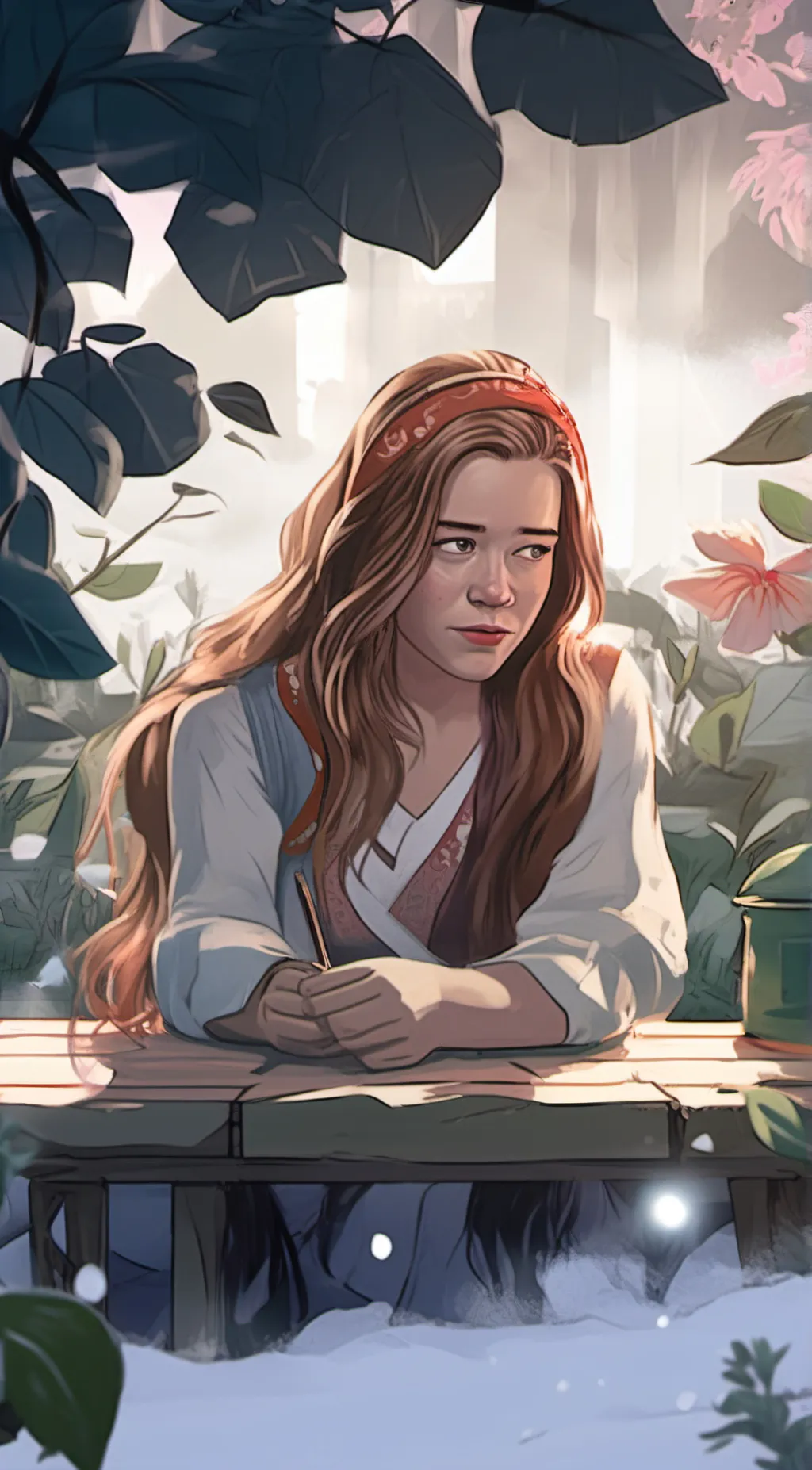 ai character: Ellie background