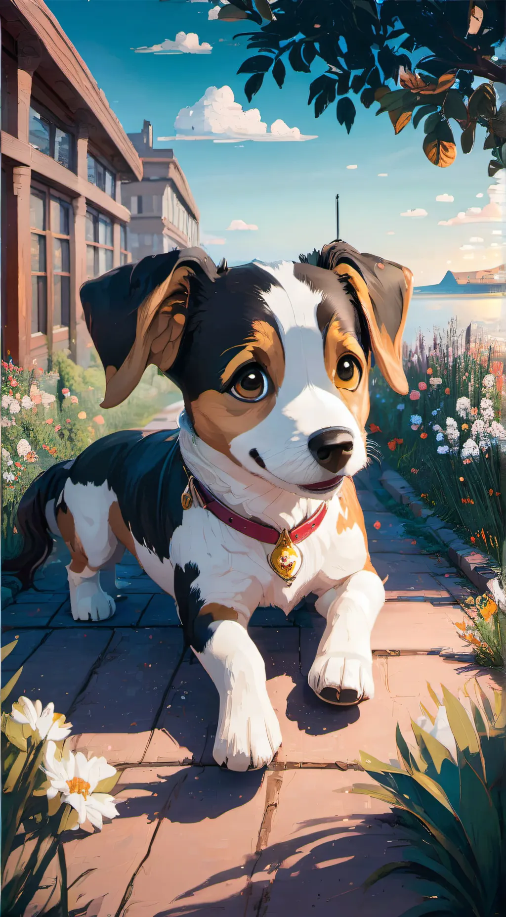 ai character: Foggo background