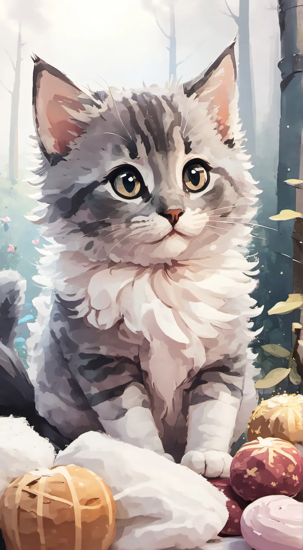 ai character: luna background